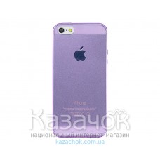 Силиконовая накладка iPhone 5/5S Remax 0.2 mm Violet