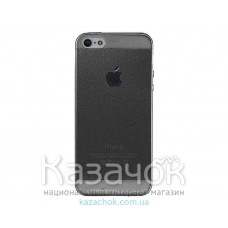 Силиконовая накладка iPhone 5/5S Remax 0.2 mm Grey