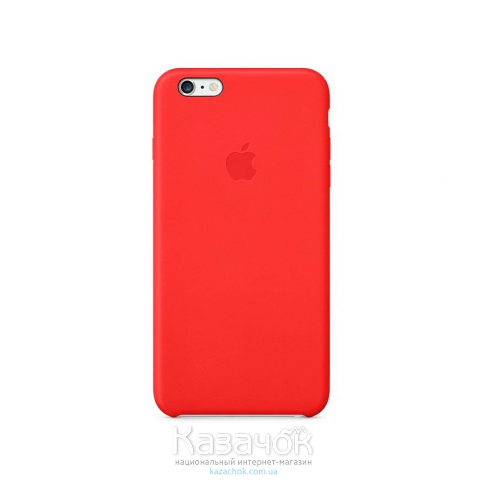 Кожаная накладка iPhone 6 Original Red