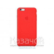 Кожаная накладка iPhone 6 Original Red