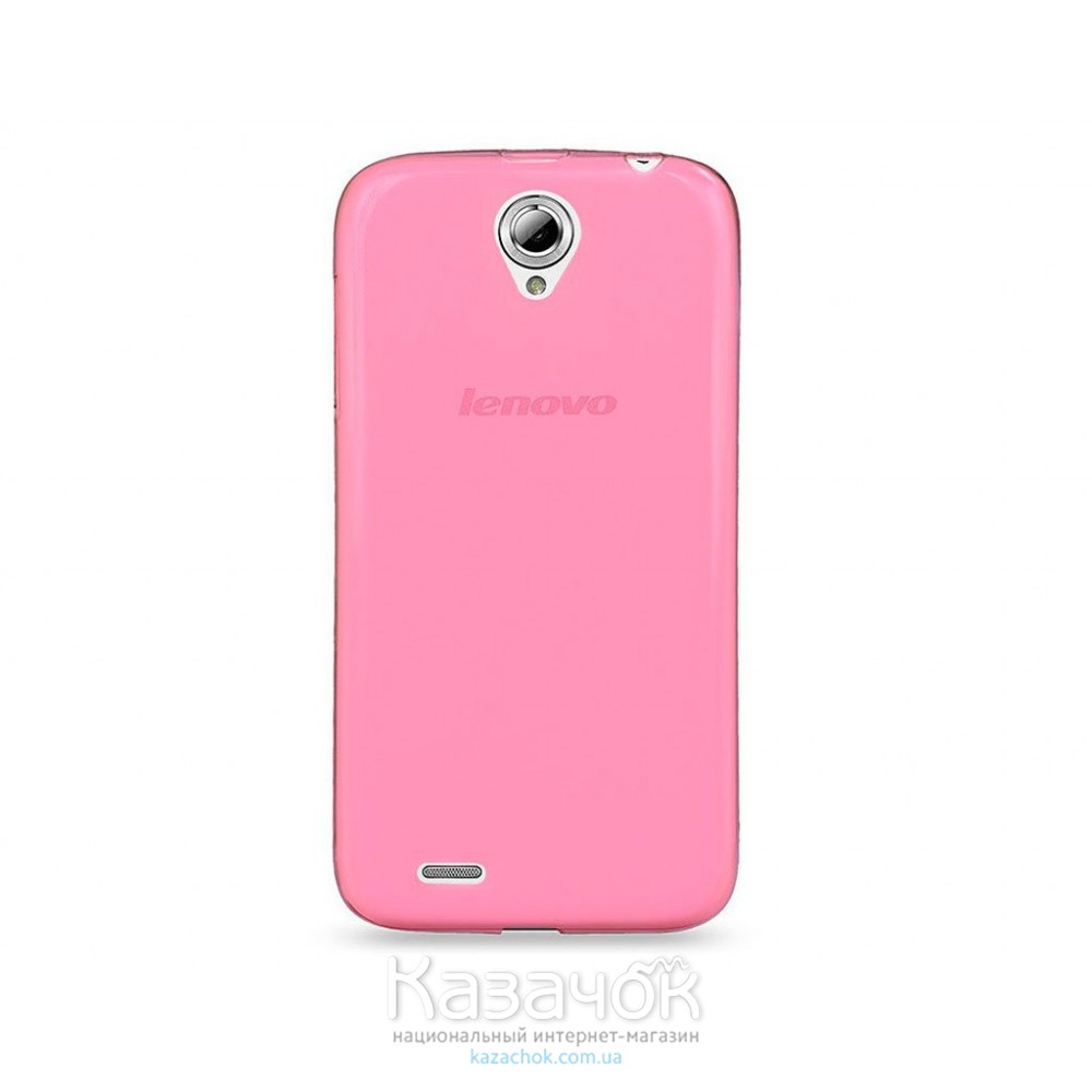 Силиконовая накладка Lenovo A5000 Pink