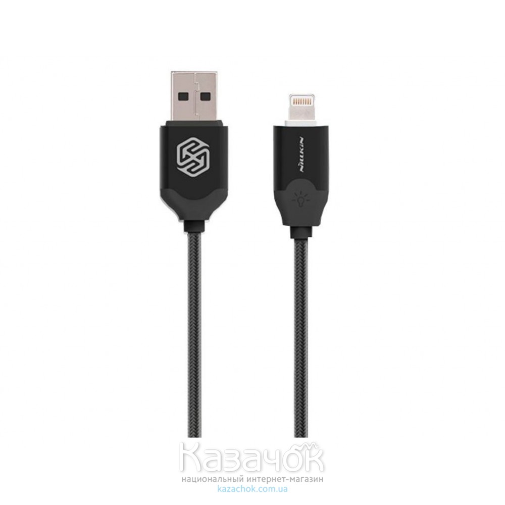 USB-кабель NILLKIN Aurora Lightning Cable 2.1 A Black