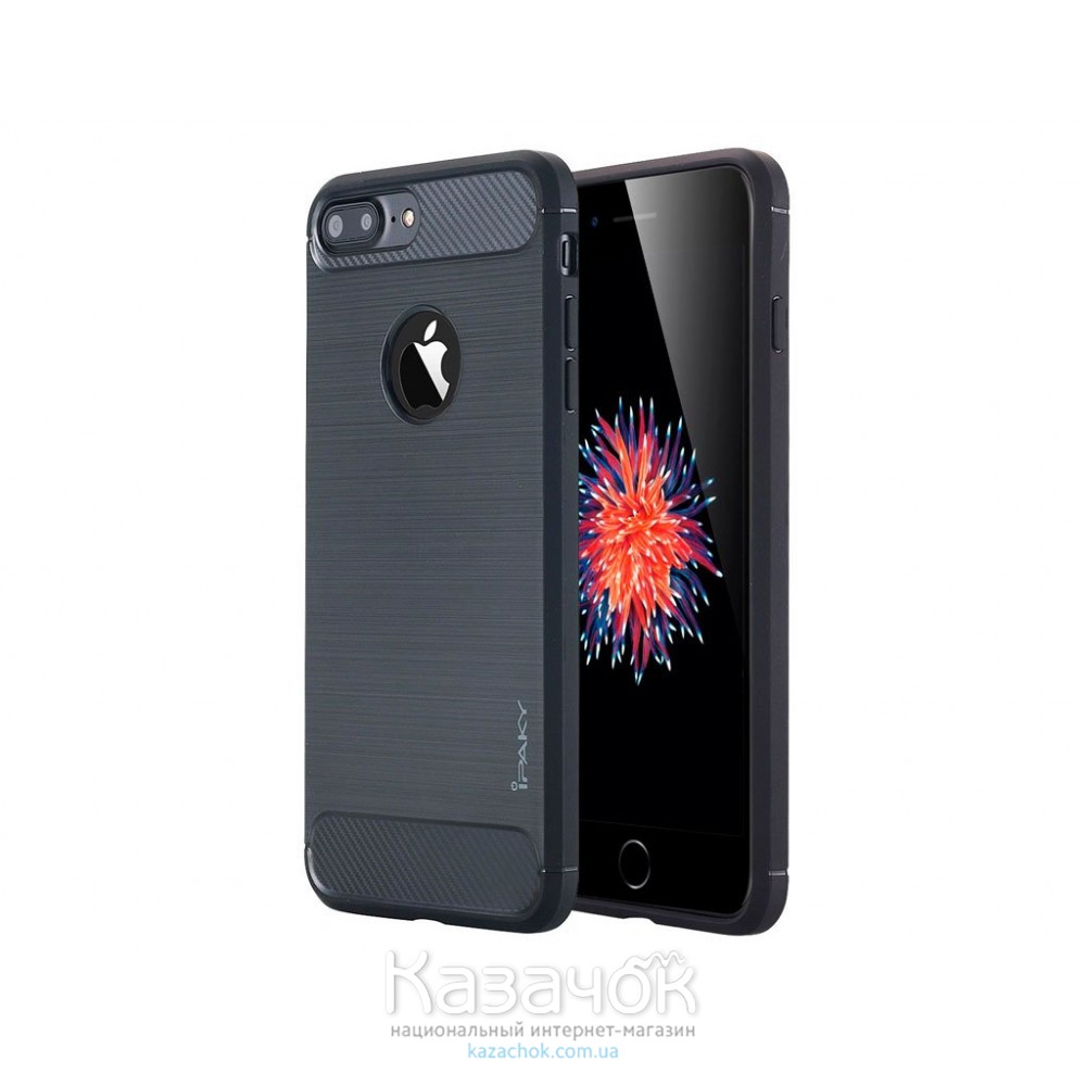 Силиконовая накладка iPaky Shockproof Lasi Series iPhone 7 Plus Black