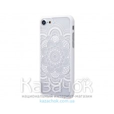 Пластиковая накладка iPhone 7 Luoya Soft Touch Lotos White