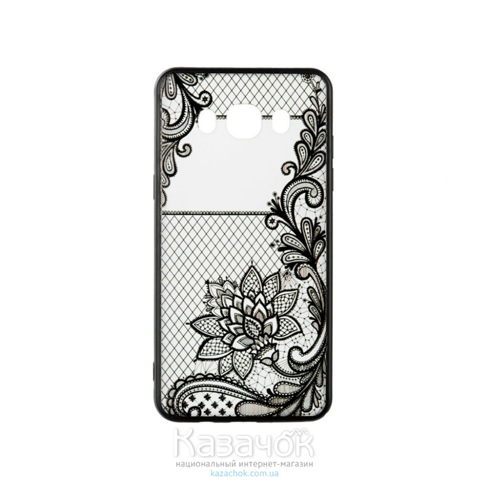 Пластиковая накладка Samsung A5 A520 Rock Tatoo Art Magic Flowers