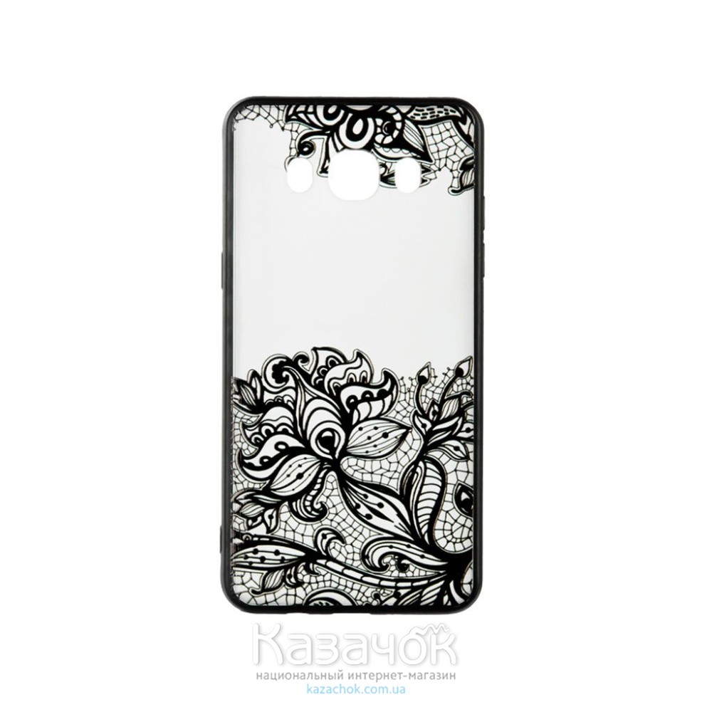 Пластиковая накладка Samsung A5 A520 Rock Tatoo Art Fantasy Flowers