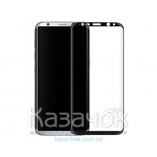 Защитное стекло Samsung S8 G950F 4D Black