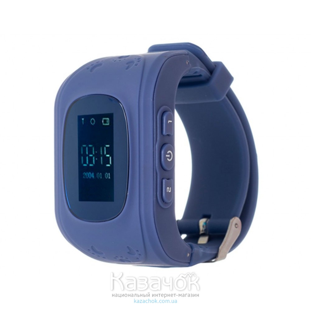 Детские умные часы ERGO GPS Tracker Junior Color K010 Dark Blue