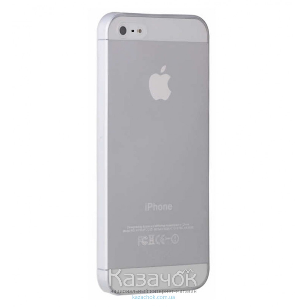 Чехол Ozaki O!coat 0.3 Jelly iPhone 5/5S Transparent (OC533TR)