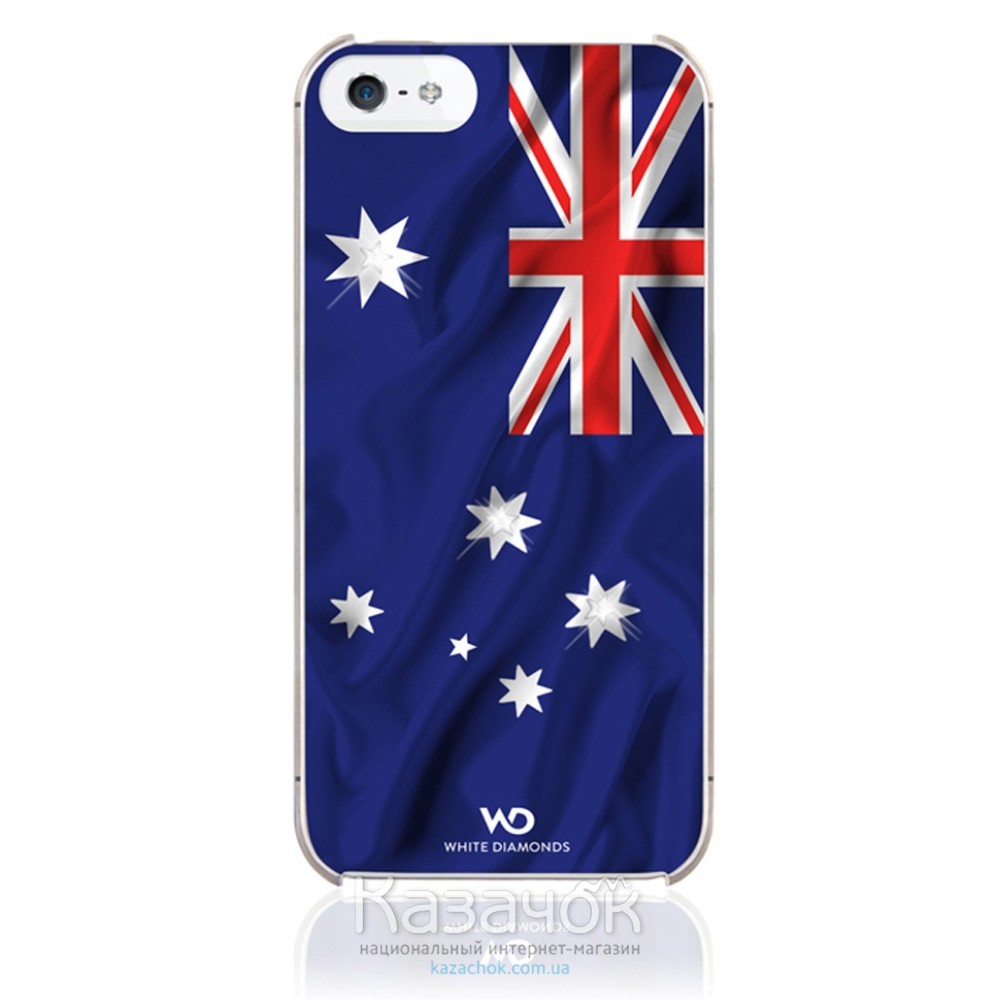 Чехол White Diamonds iPhone 5/5S Flag Australia (1210FLA09)
