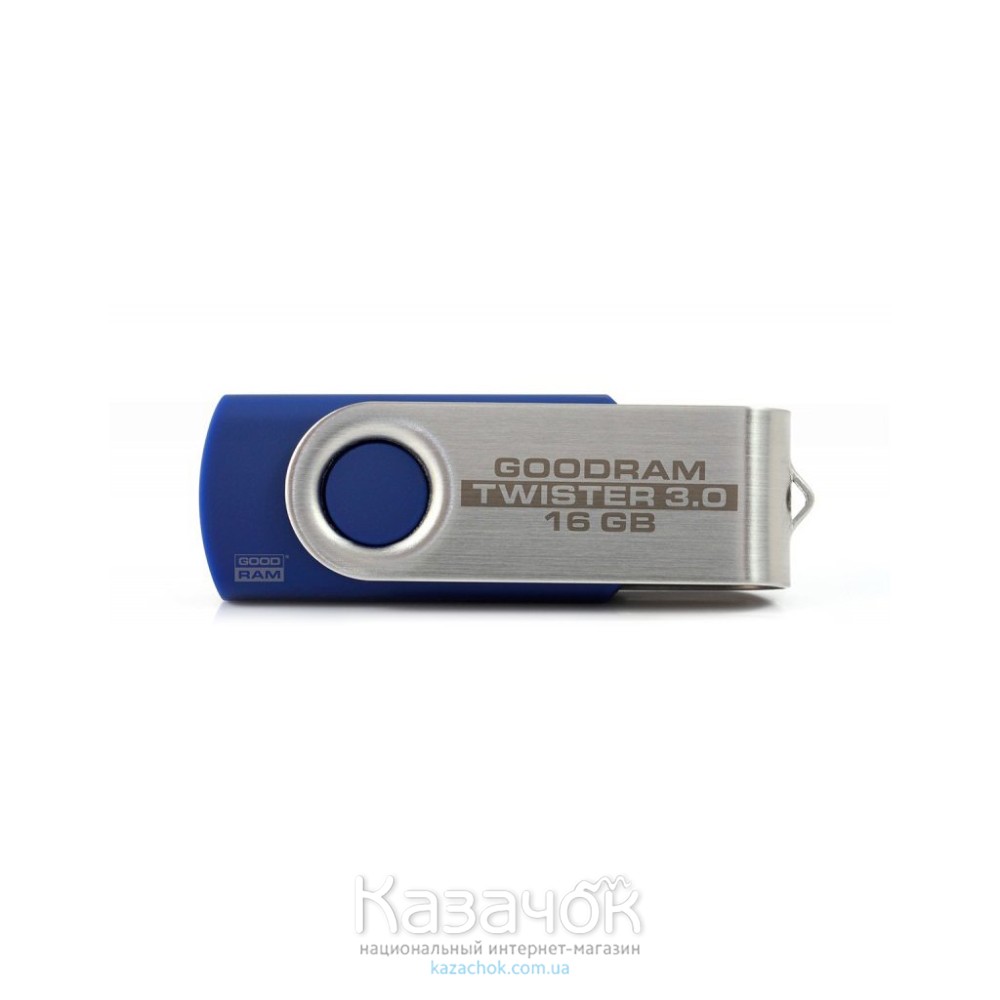 USB Flash GOODRAM 16GB UTS2 Twister Blue (UTS2-0160B0R11)