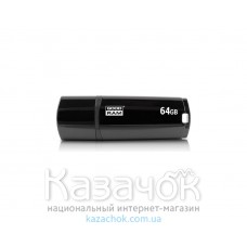 USB Flash GOODRAM 64GB 3.0 UMM3 (Mimic) Black (UMM3-0640K0R11)