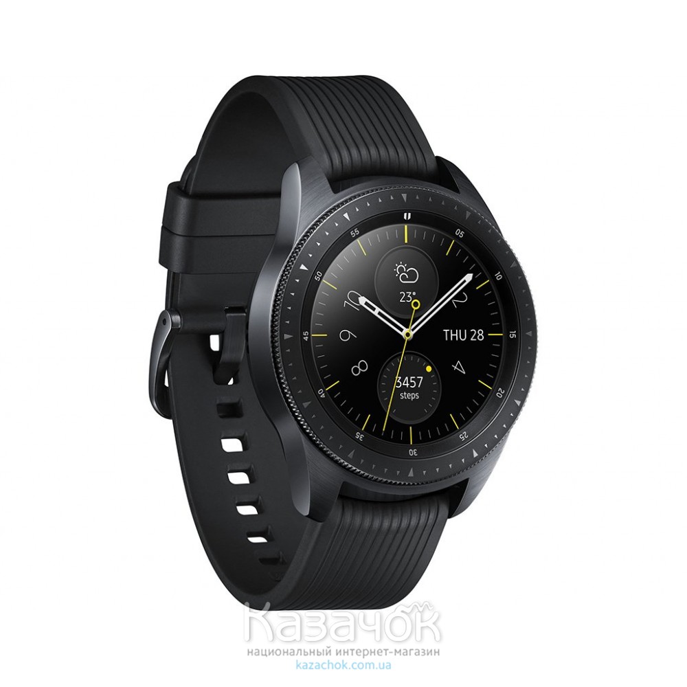 Смарт-часы Samsung SM-R810 Galaxy Watch 42mm Midnight Black (SM-R810NZDASEK)