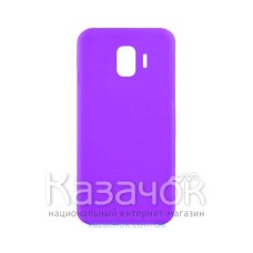 Силиконовая накладка iNavi Simple Color для Samsung J2 2018 J250 Lavender