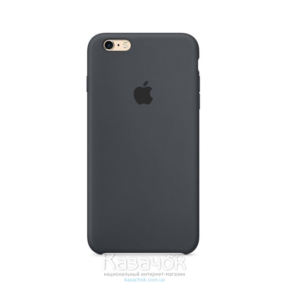 Силиконовая накладка для Apple iPhone 6/6S Silicone Case Gray