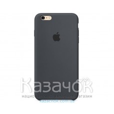 Силиконовая накладка для Apple iPhone 6/6S Silicone Case Gray