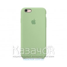 Силиконовая накладка для Apple iPhone 6/6S Silicone Case Green
