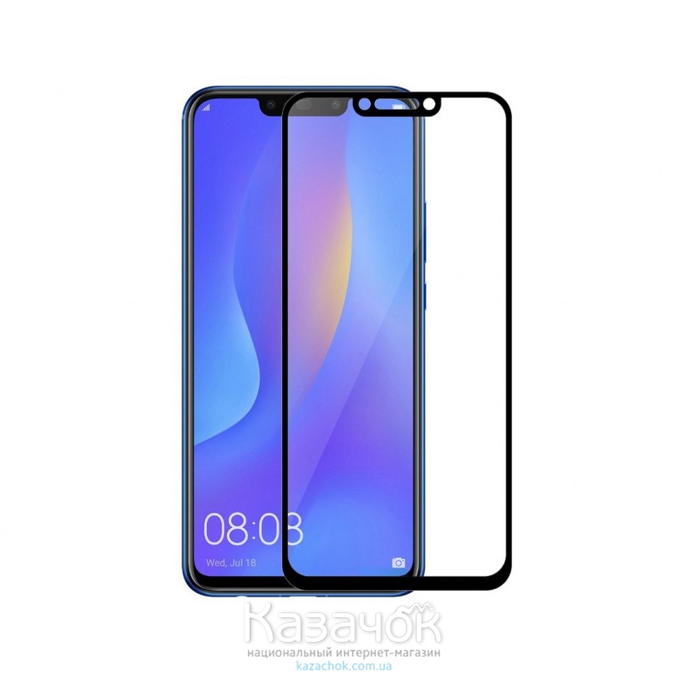 Защитное стекло для Huawei P Smart 2019 5D Black