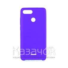 Силиконовая накладка Silicone Case для Xiaomi Redmi 6 Violet