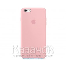 Силиконовая накладка для Apple iPhone 6/6S Silicone Case Pink
