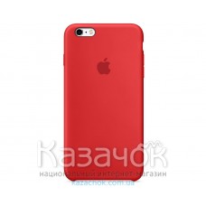 Силиконовая накладка для Apple iPhone 6/6S Silicone Case Product Red
