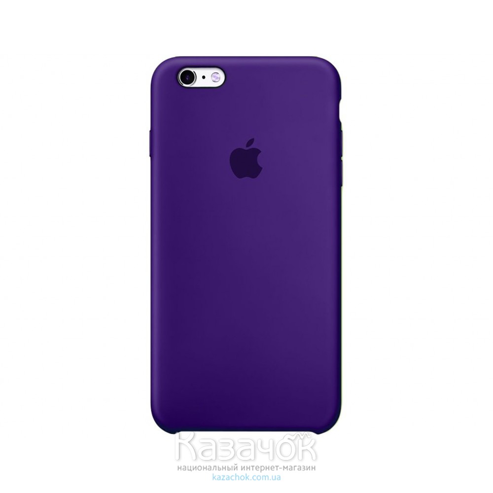 Силиконовая накладка для Apple iPhone 6/6S Silicone Case Violet