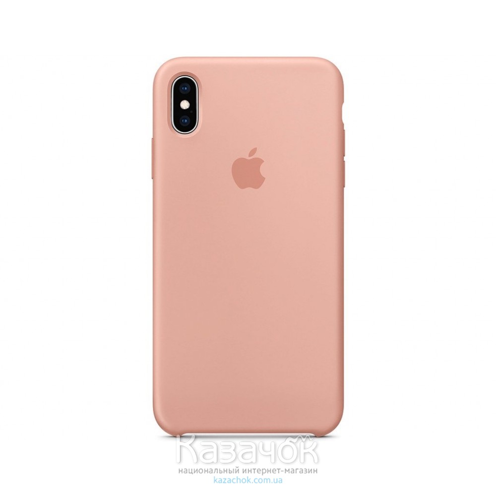 Силиконовая накладка для Apple iPhone X/XS Silicone Case Flamingo