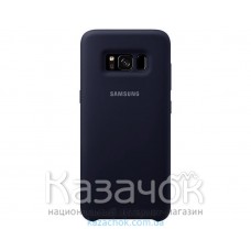 Силиконовая накладка Silicone Case для Samsung S8 2019 G950 Navy blue