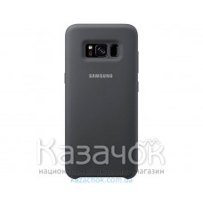 Силиконовая накладка Silicone Case для Samsung S8 Plus 2019 G955 Black