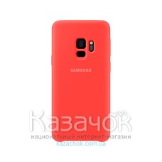 Силиконовая накладка Silicone Case для Samsung S9 2019 G960 Red