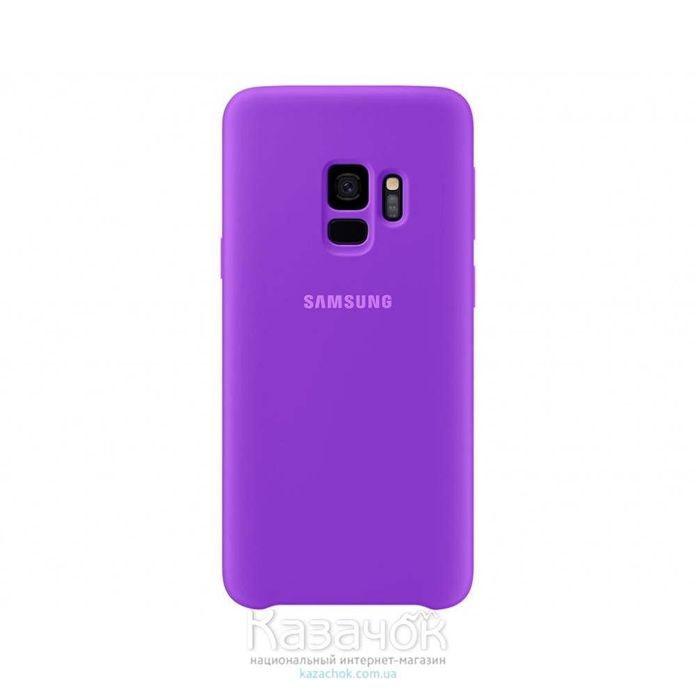 Силиконовая накладка Silicone Case для Samsung S9 2019 G960 Violet