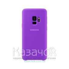 Силиконовая накладка Silicone Case для Samsung S9 2019 G960 Violet