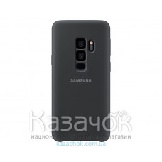 Силиконовая накладка Silicone Case для Samsung S9 Plus 2019 G965 Black