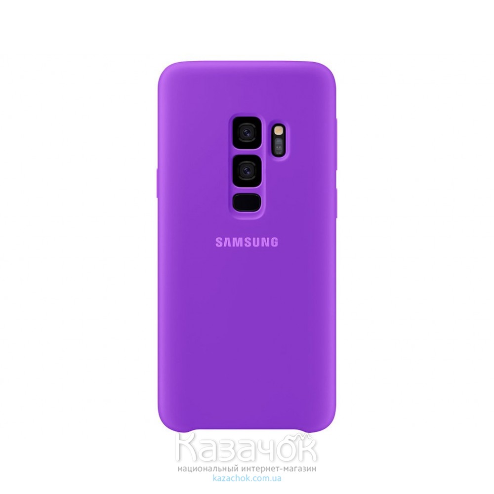 Силиконовая накладка Silicone Case для Samsung S9 Plus 2019 G965 Violet