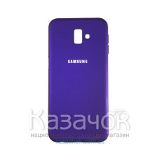 Силиконовая накладка Silicone Case для Samsung J6 Plus 2018 J600 Violet