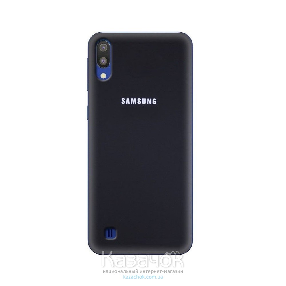 Силиконовая накладка Silicone Case для Samsung M10 2019 M105 Black