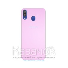 Силиконовая накладка Silicone Case для Samsung M20 2019 M205 Crimson