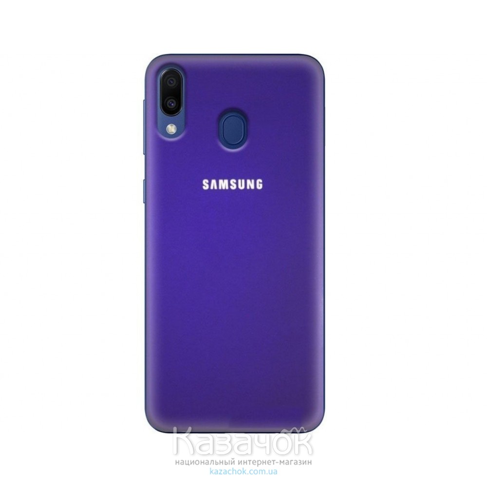 Силиконовая накладка Silicone Case для Samsung M20 2019 M205 Violet