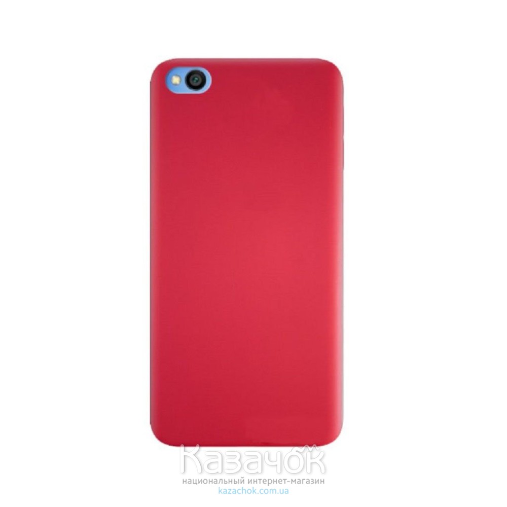 Силиконовая накладка Silicone Case для Xiaomi Redmi GO Red