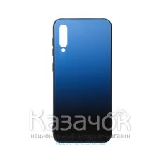 Силиконовая накладка Gradient Glass для Samsung A50 2019 A505 Blue