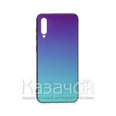 Силиконовая накладка Gradient Glass для Samsung A50 2019 A505 Violet