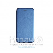 Чехол-книжка Premium Leather Cas для Samsung A01/A015 Blue