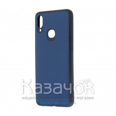 Накладка карбоновая Kevlar для Samsung A10s/A107 Blue
