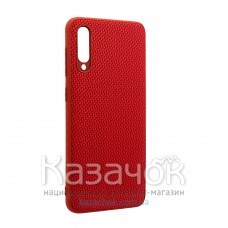 Накладка карбоновая Kevlar для Samsung A30s/A307 Red
