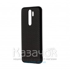 Накладка карбоновая Kevlar для Xiaomi Redmi Note 8 Pro Black