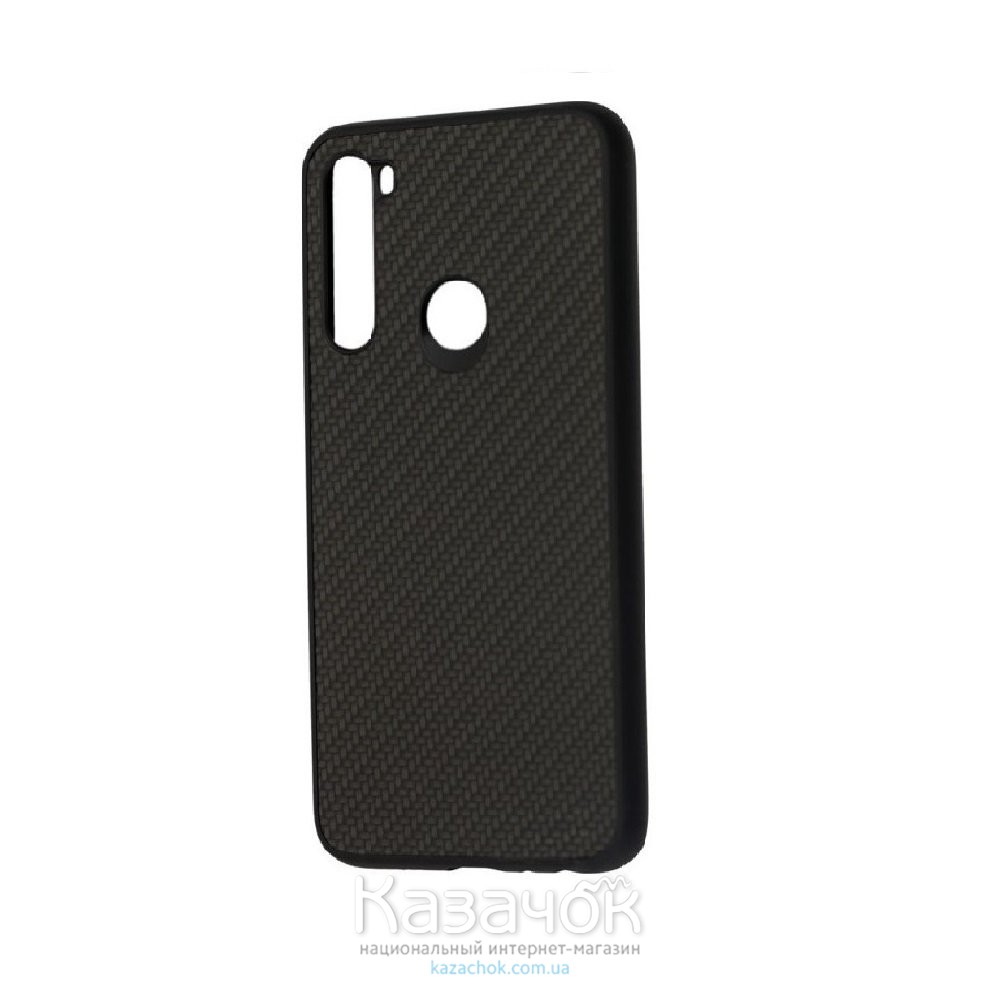 Накладка карбоновая Kevlar для Xiaomi Redmi Note 8 Black
