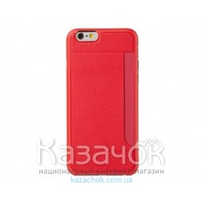 Чехол OZAKI O!coat 0.3+ Pocket iPhone 6 Red