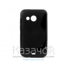 Чехол-накладка TPU cover case for HTC Desire 200 Black