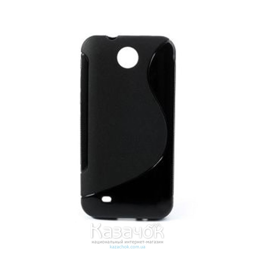 Чехол-накладка TPU cover case for HTC Desire 300 Black