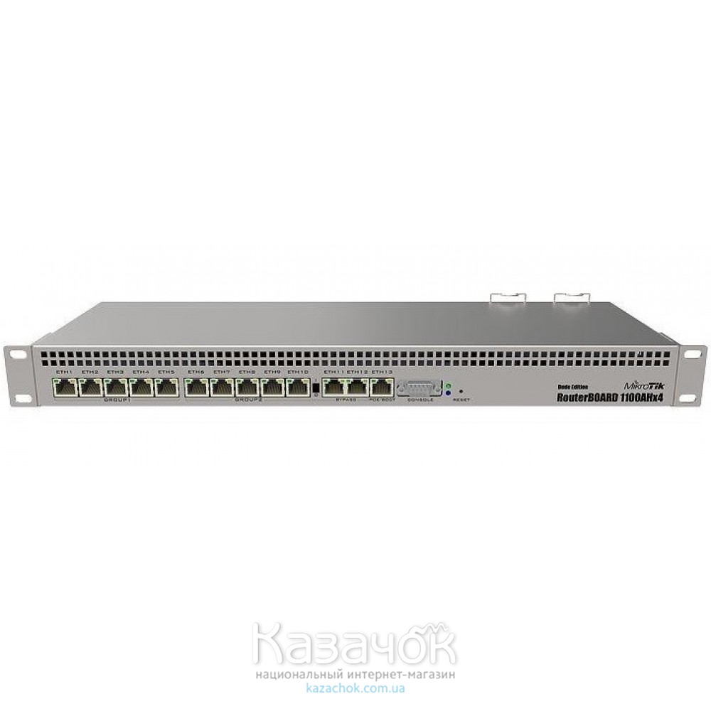 Маршрутизатор MikroTik RouterBOARD 1100AHx4 Dude Edition 13xGE (RB1100DX4)